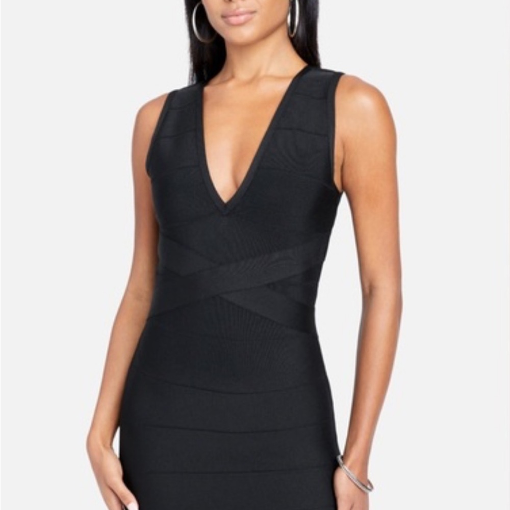 Bebe Bodycon Wrap Dress